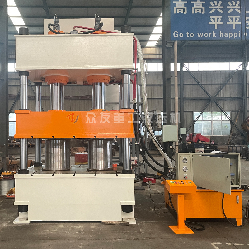 丝袜吊带蕾丝白丝AV 400吨双缸三梁四柱液压机 400T金属冷压成型油压机
