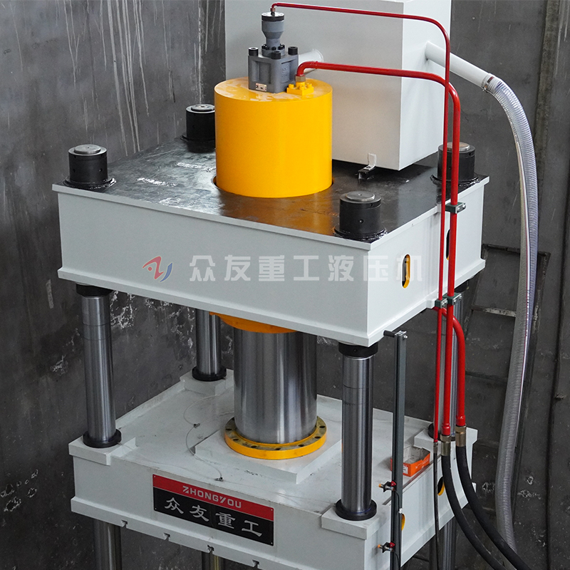 四虎成人网站91精品 400吨三梁四柱液压机 400T慢速成型油压机