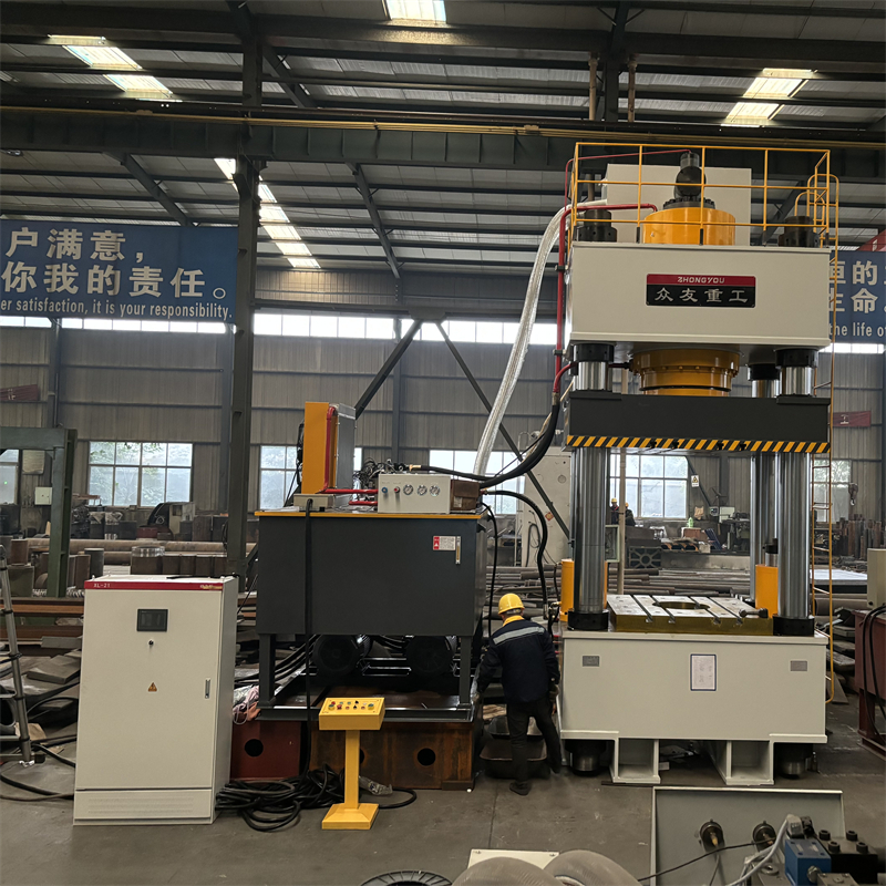 四虎成人网站91精品 1000吨FRP风机外壳液压机 玻璃钢制品热压成型压力机