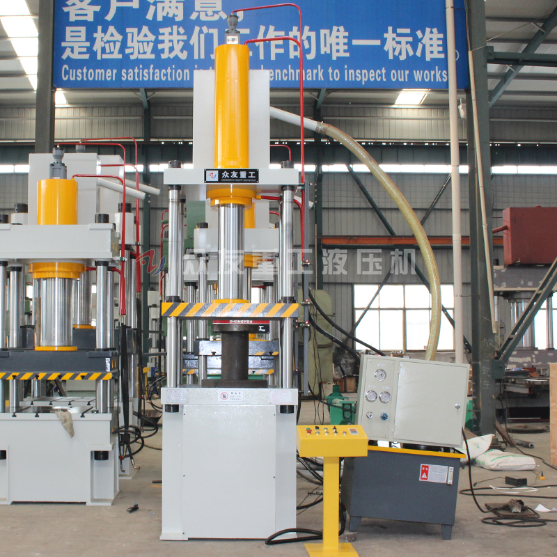 灭火器拉伸成型液压机 100吨四柱液压机 100t金属拉伸成型油压机