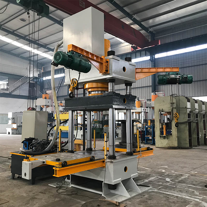 丝袜吊带蕾丝白丝AV 400吨移动工作台液压机 400t金属成型四柱油压机