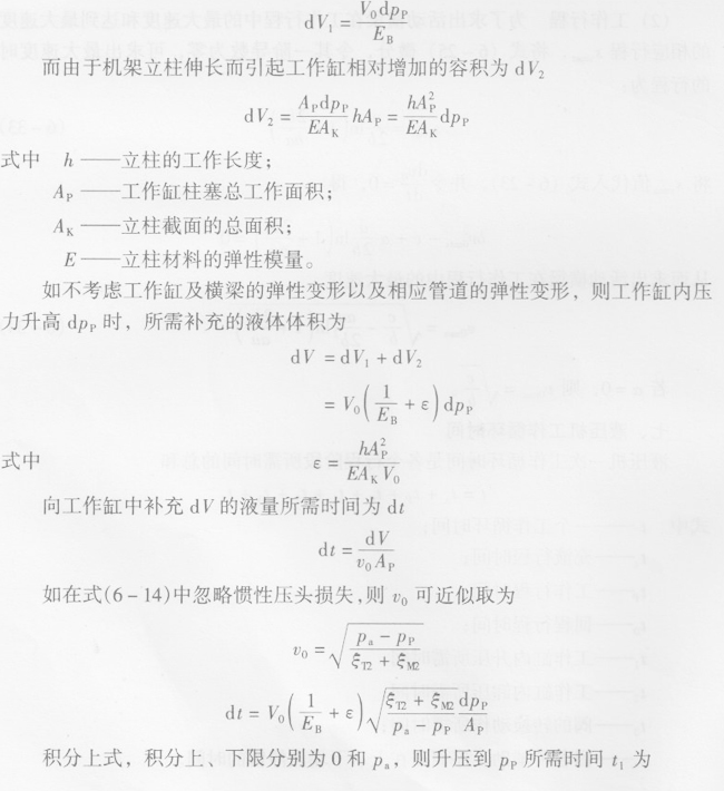 四虎成人网站91精品 液压机的工作循环时间